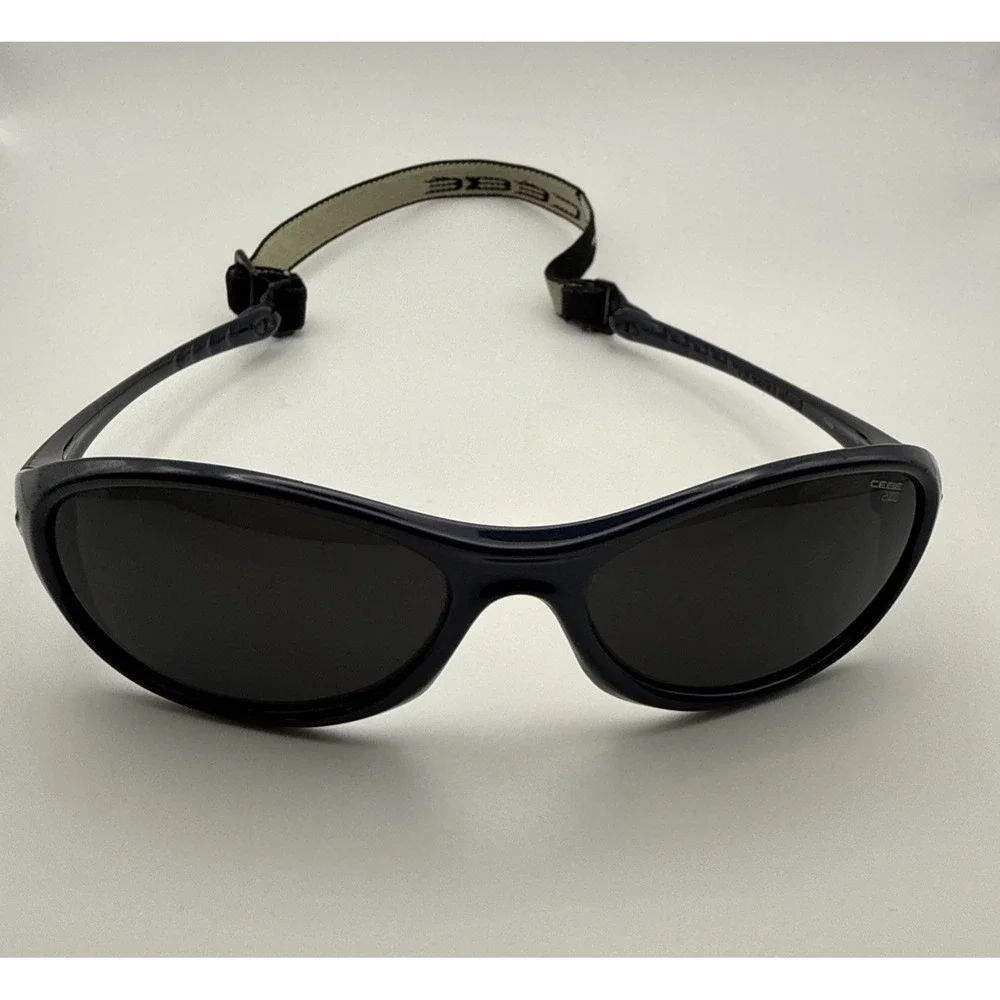 CEBE 2000 Depose Youth/Kids Navy Sunglasses  with Adjustable Strap - Rare